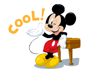 LINE Official Stickers - Mickey Mouse Polite Stickers Example with GIF  Animation