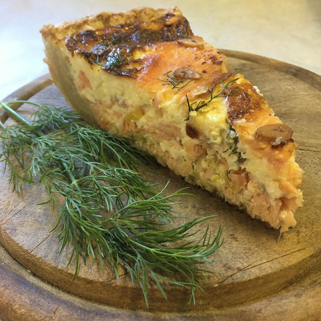 Smoked Salmon and Zucchini Quiche Recipe