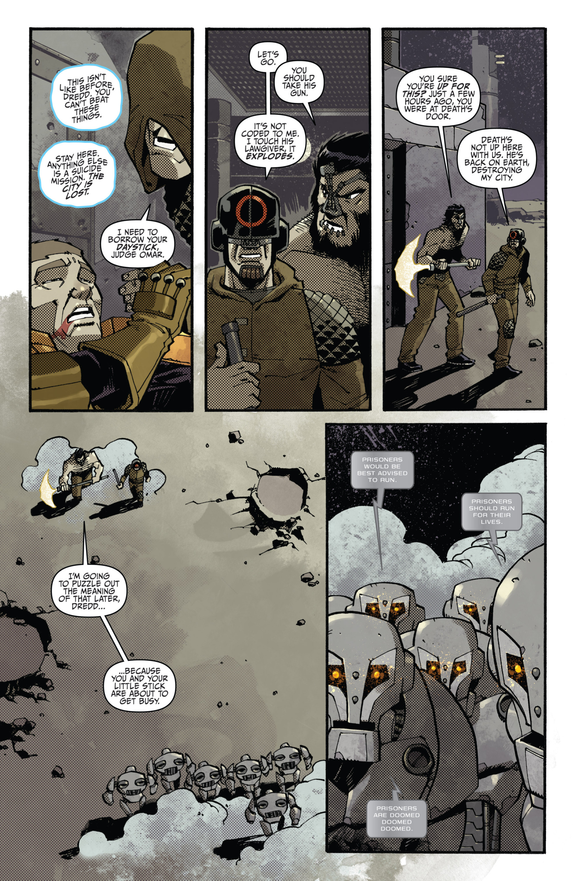 Read online Judge Dredd (2012) comic -  Issue #18 - 12