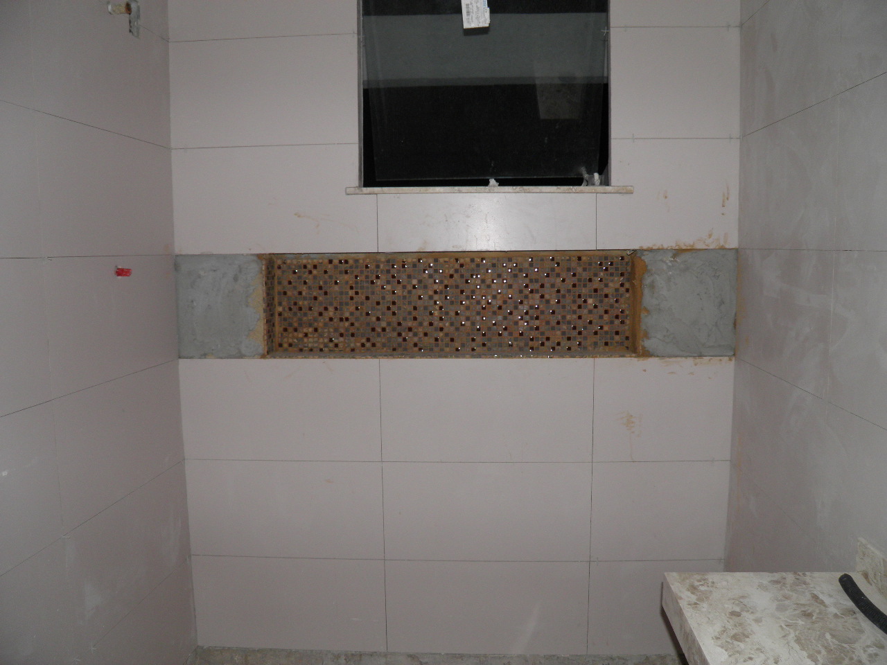 Construindo um Castelinho -> Nicho Banheiro Led Construindo um Castelinho -> Nicho Banheiro Led