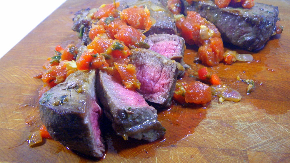 52 Ways to Cook: Marinated Steak with Pizzaiola Sauce (Bistecca ...