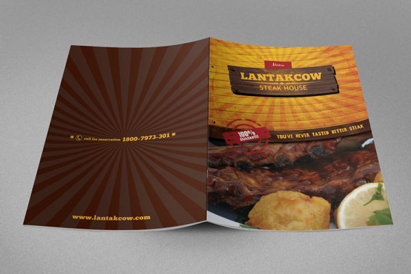 Restaurant Brochure Design