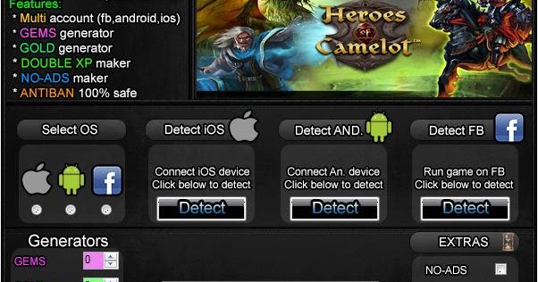 heroes of camelot hack no download