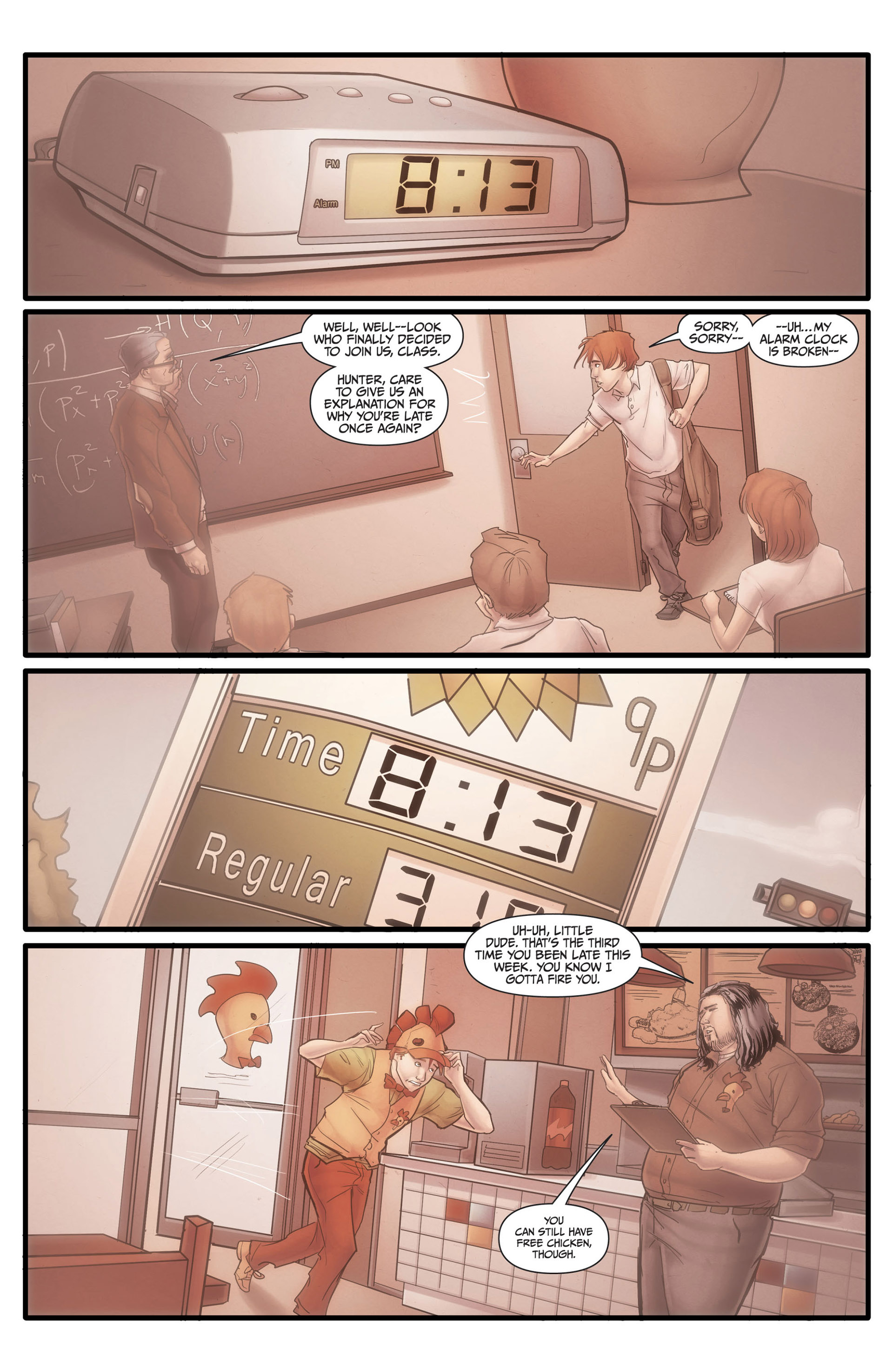 Read online Morning Glories comic -  Issue #8 - 14