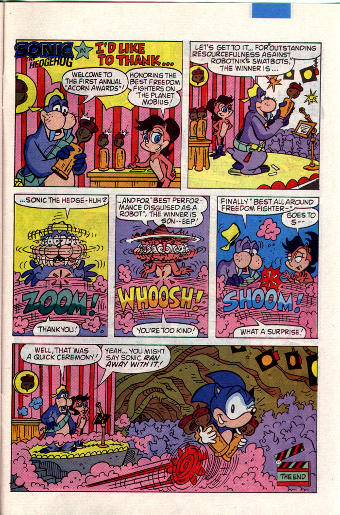 Read online Sonic The Hedgehog comic -  Issue #1 - 26