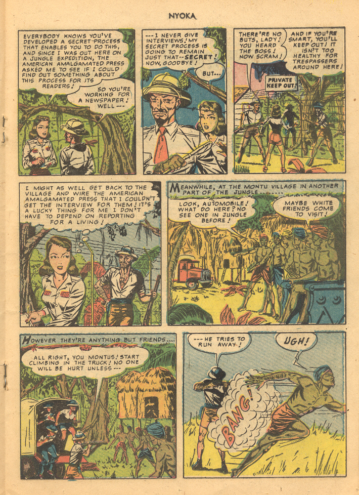 Read online Nyoka the Jungle Girl (1945) comic -  Issue #42 - 27