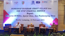 Sinergi OJK, Pemprov dan Lembaga Jasa Keuangan Wujudkan One Village One Agent di Lampung