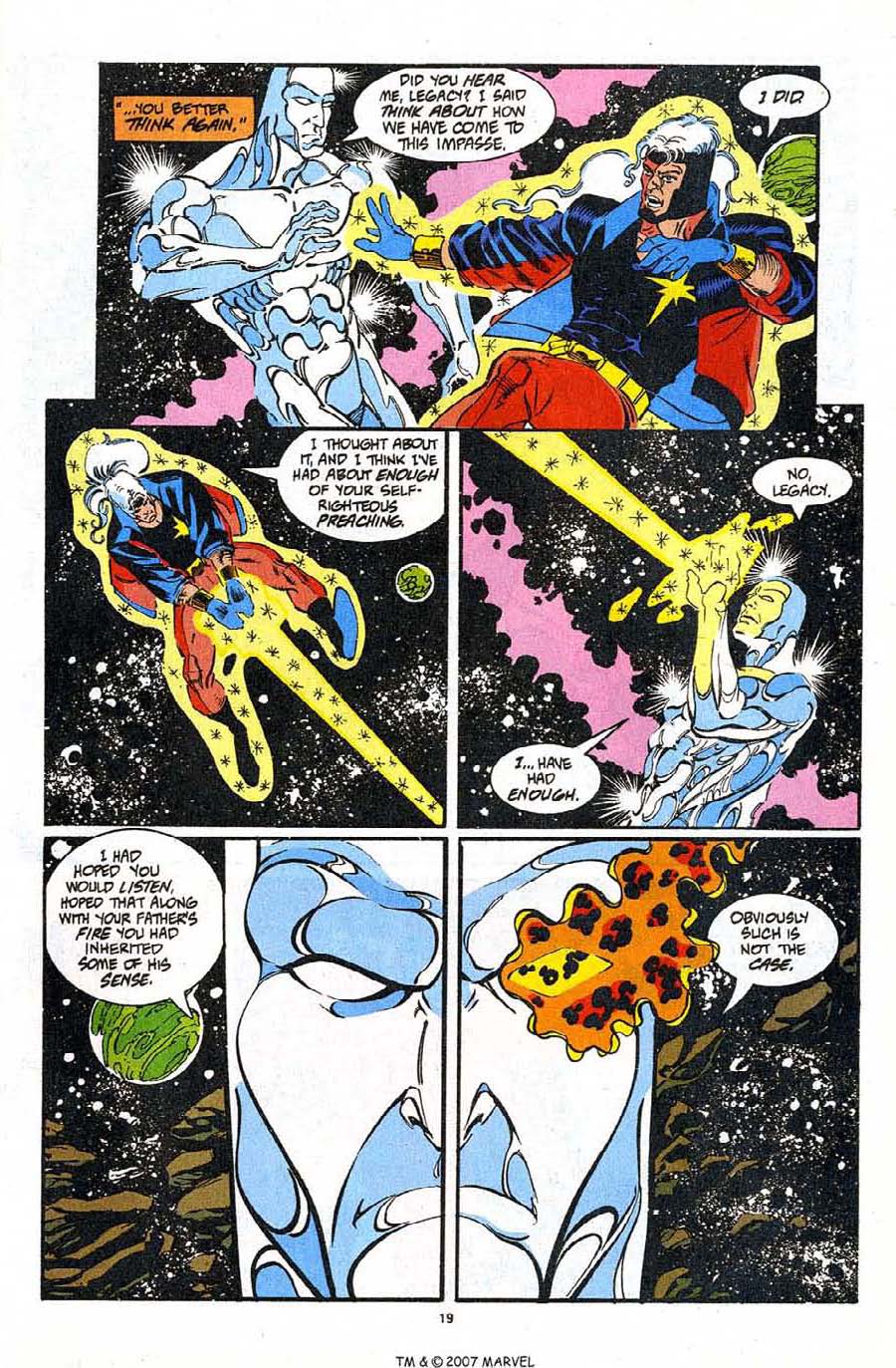 Read online Silver Surfer (1987) comic -  Issue #90 - 21