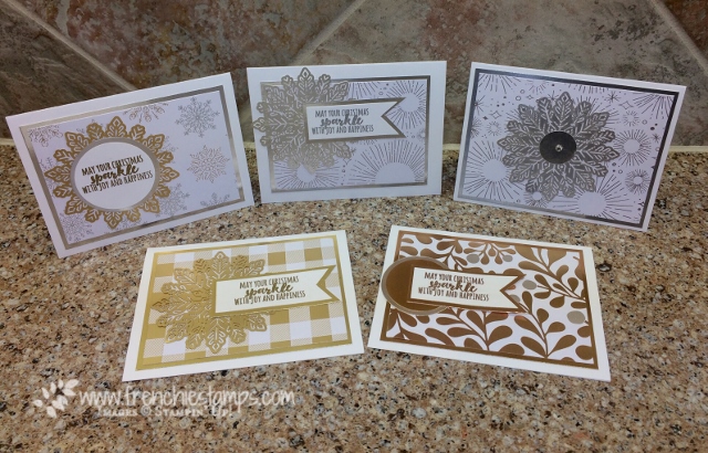 Christmas Pines, Year Of Cheer, Foil Snowflake, Stampin'Up!