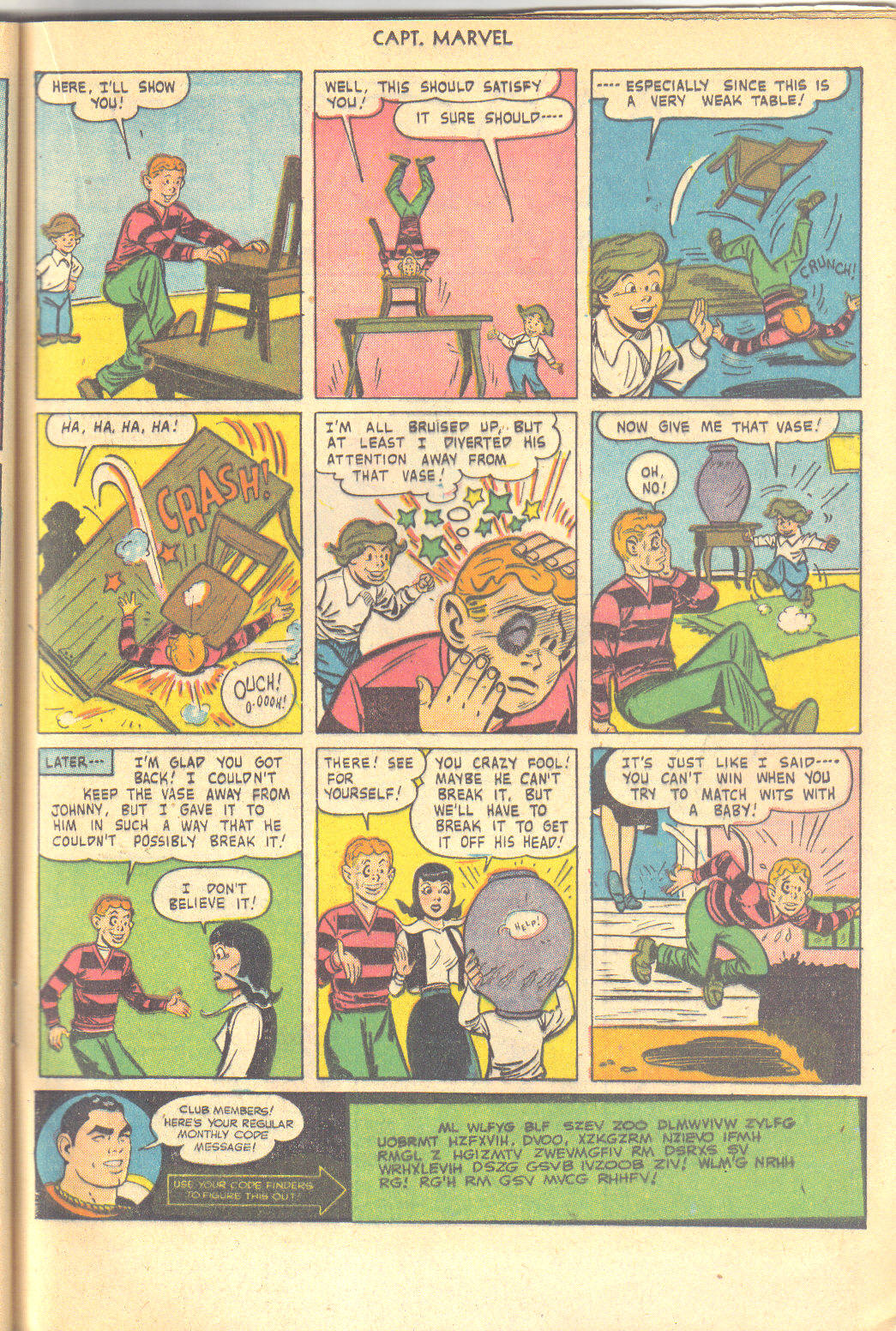 Read online Captain Marvel Adventures comic -  Issue #137 - 17