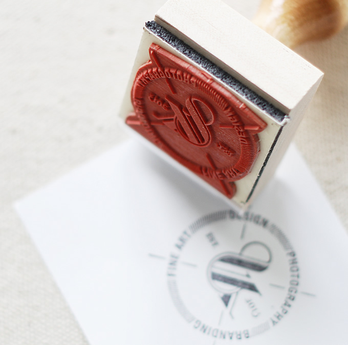 The Penny Paper Co. custom rubber stamps