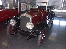 An Alfa Romeo 20-30 at the Alfa Romeo museum at Arese, about 15km north-west of Milan