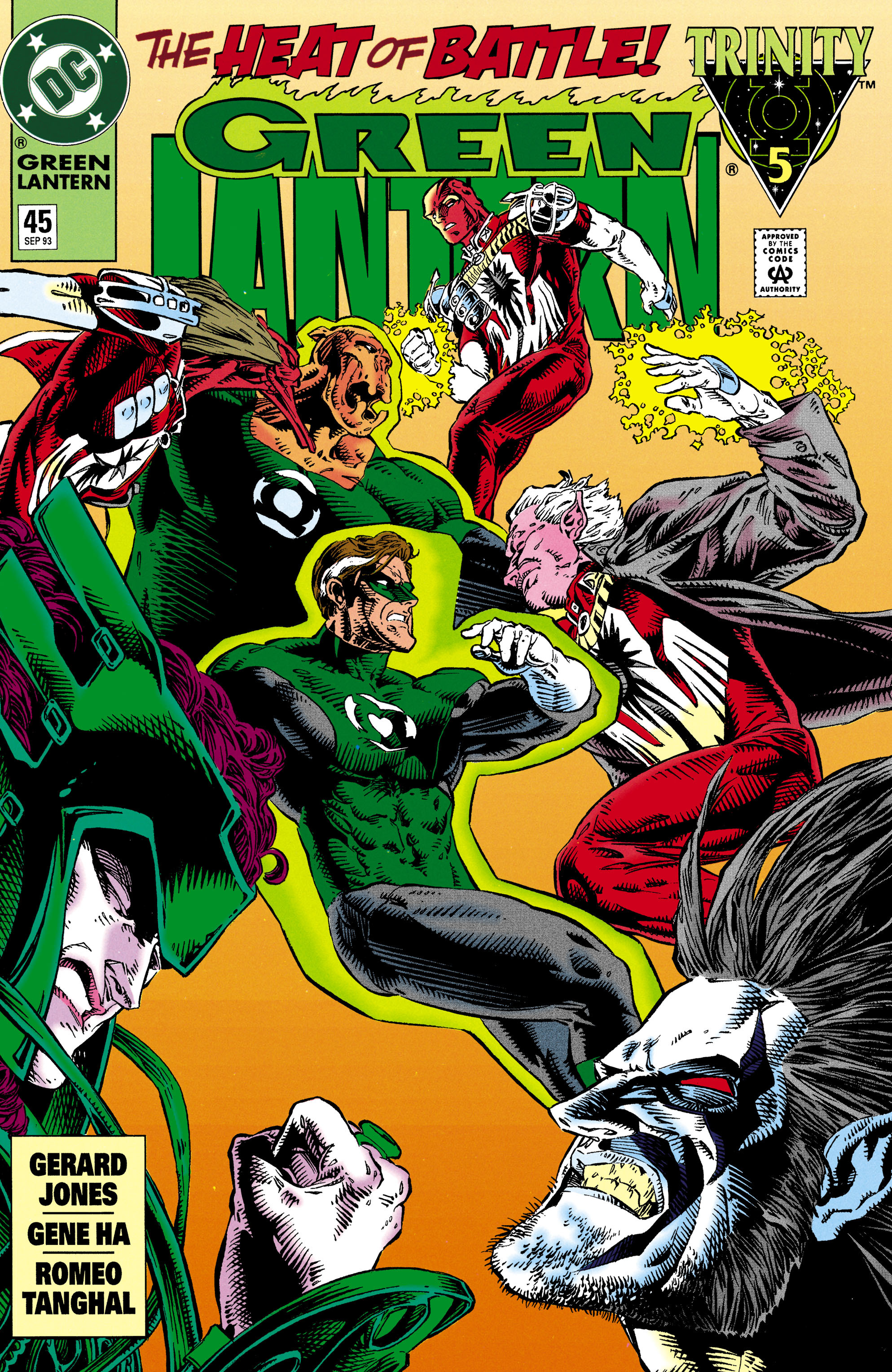 Read online Green Lantern (1990) comic -  Issue #45 - 1