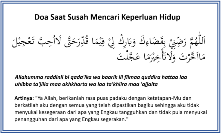 doa ketika susah mencari kebutuhan hidup doa ketika susah mencari kebutuhan hidup