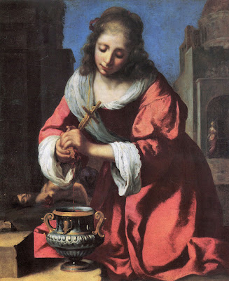  Vermeer Saint Praxedis 