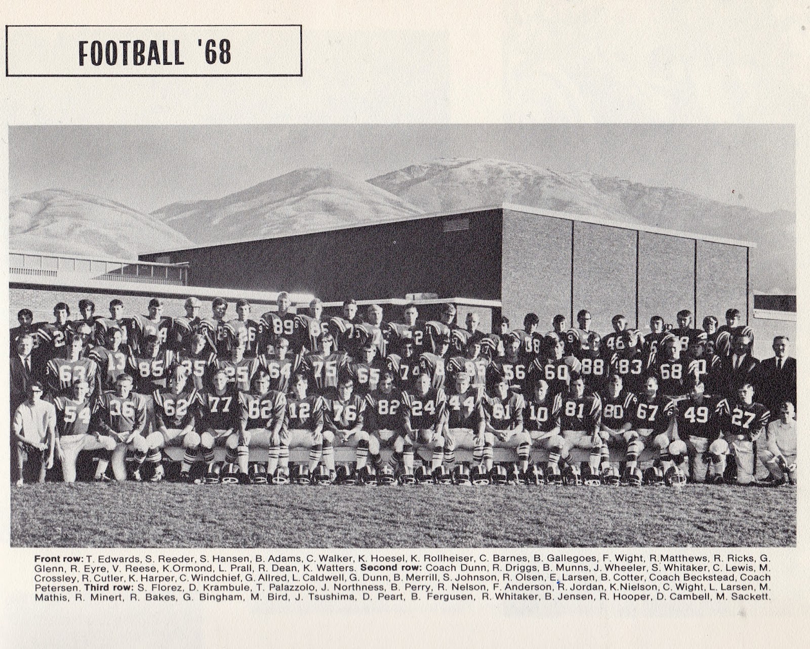Box Elder High School Class of 1969 February 2014