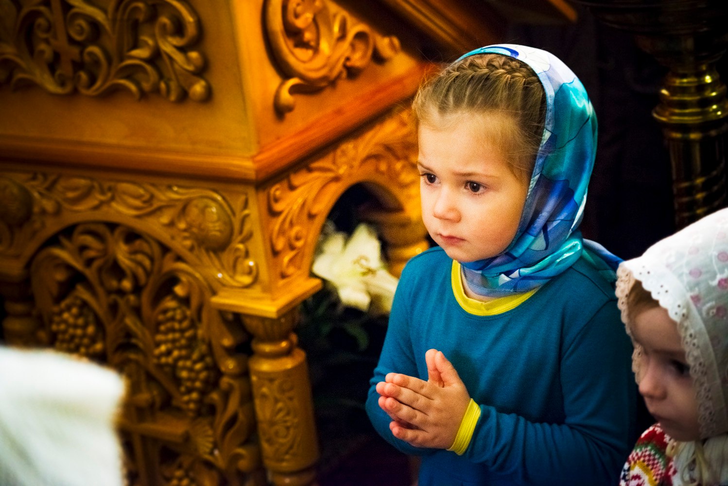 Святой молящийся о детях