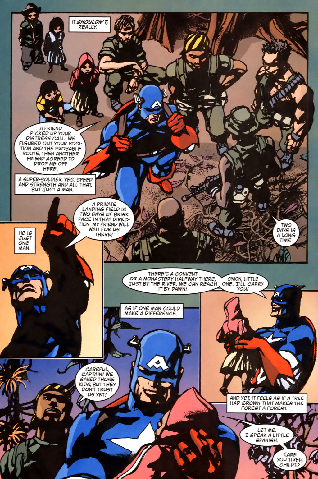 Read online Captain America (1998) comic -  Issue #50b - 9