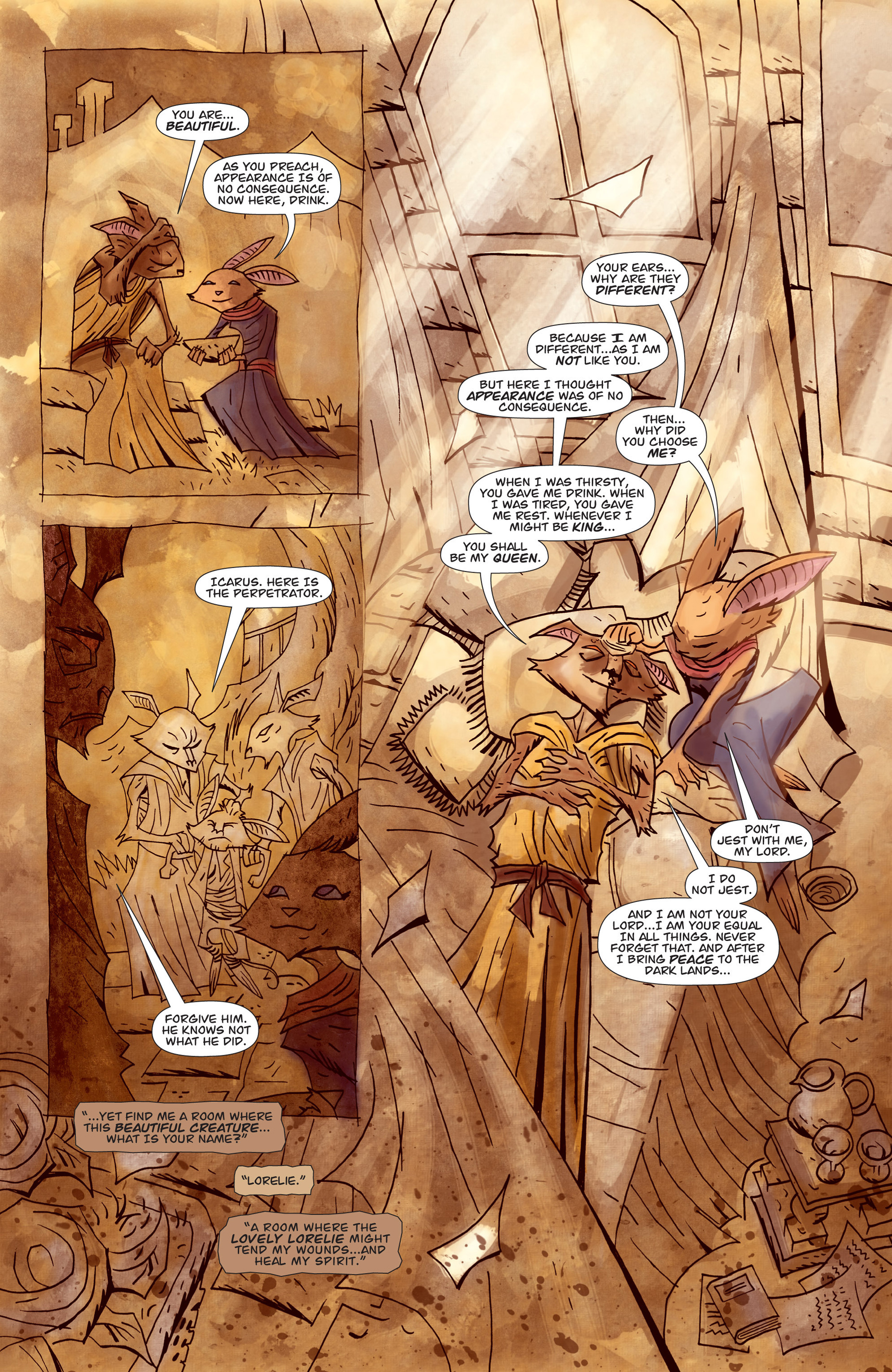 Read online The Mice Templar Volume 4: Legend comic -  Issue #3 - 10