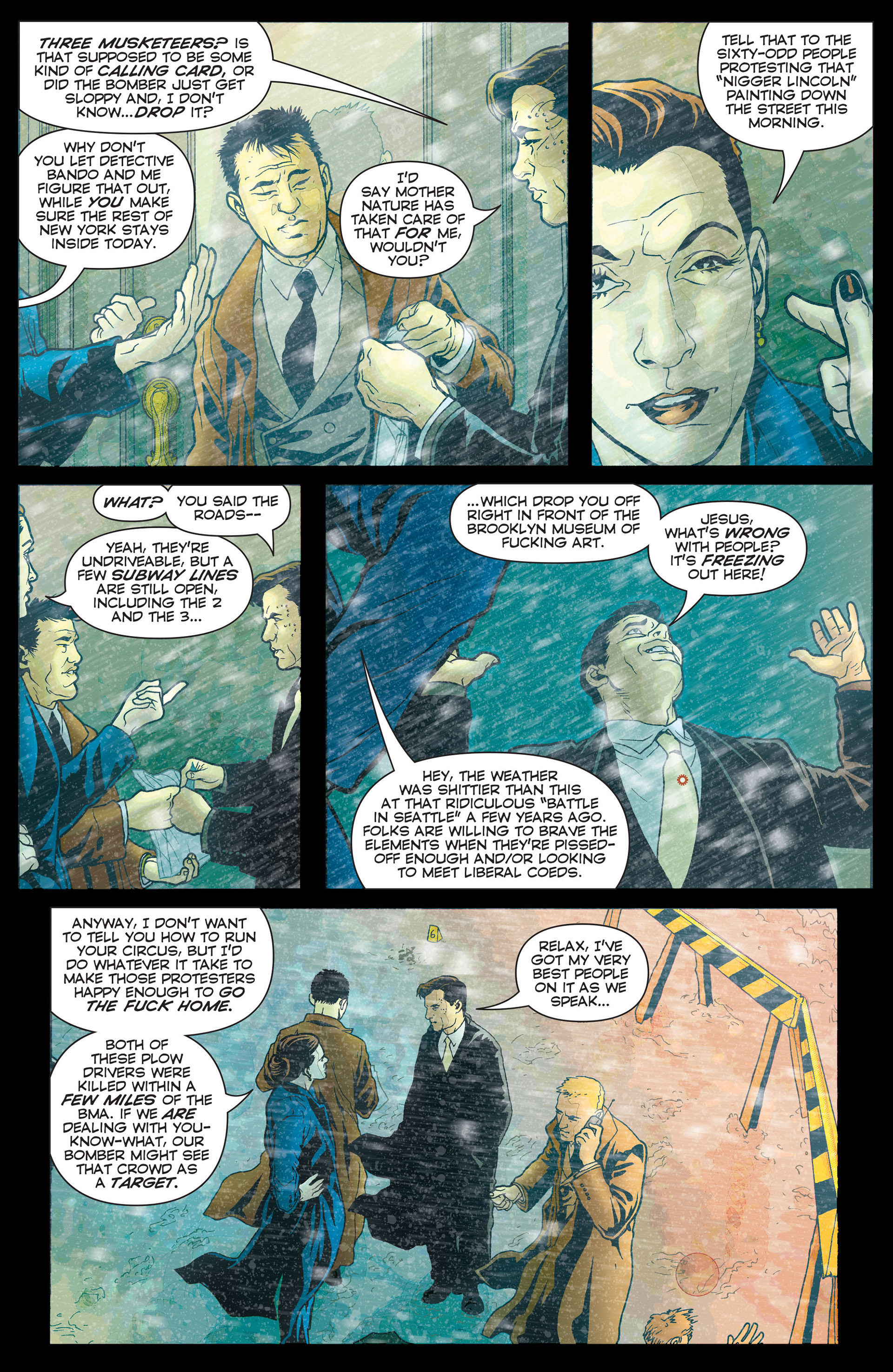 Read online Ex Machina comic -  Issue #4 - 14