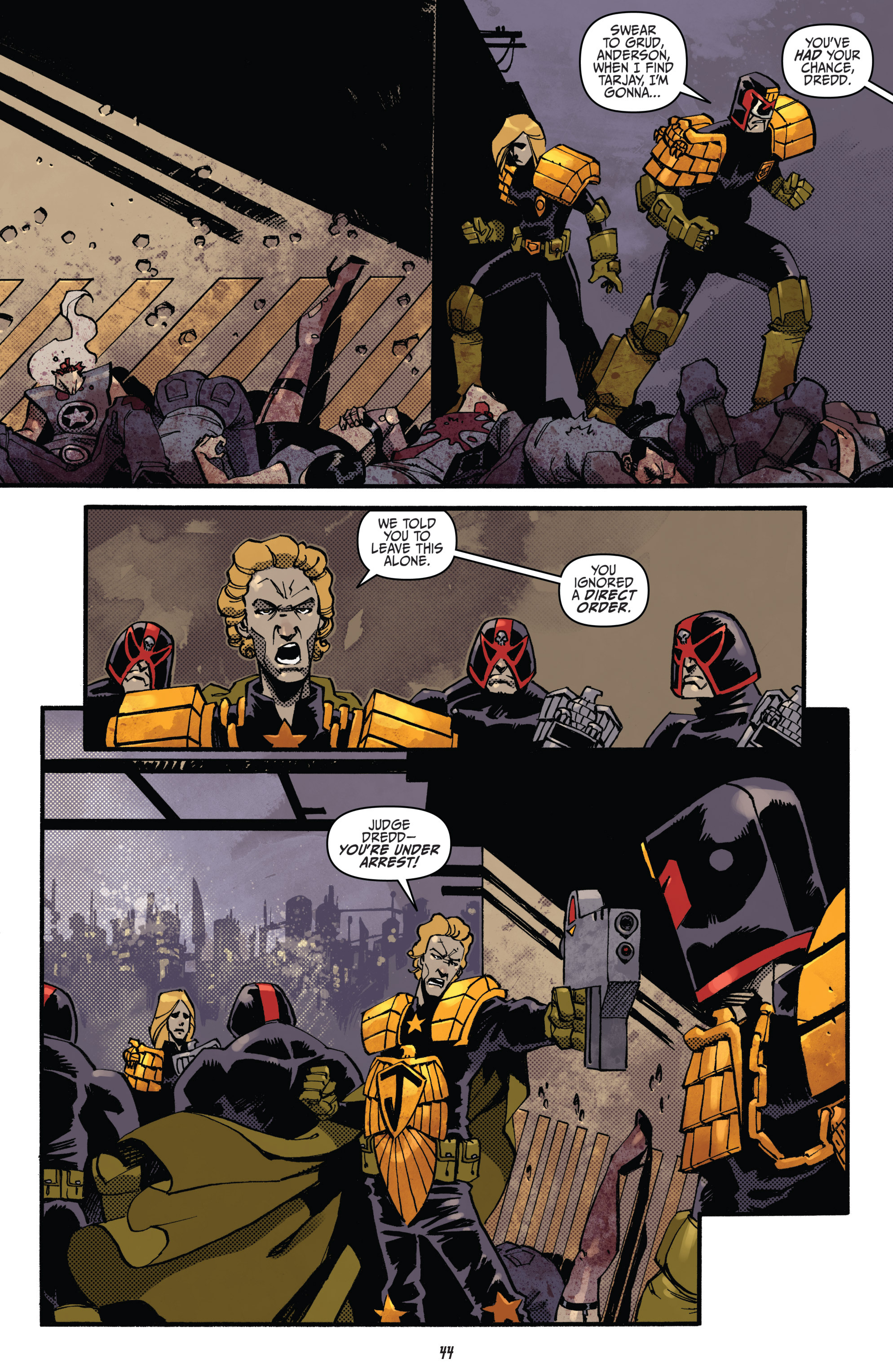 Read online Judge Dredd (2012) comic -  Issue # _TPB 4 - 42