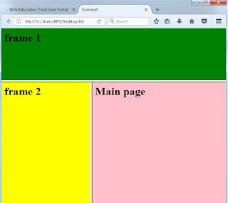 -::New technologies::-: Nested Frames in HTML