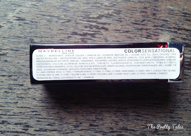 maybelline color sensational red revival review