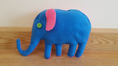 Two Toned Elephant Softie Pattern and Tutorial Two Toned Elephant Softie Pattern and Tutorial