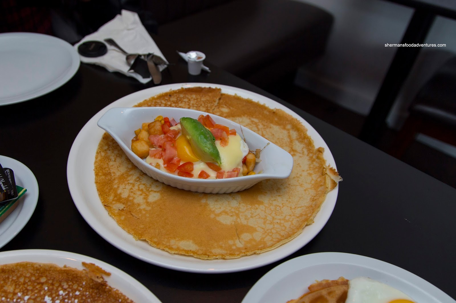 Sherman's Food Adventures The Big Flat Pancake Co.