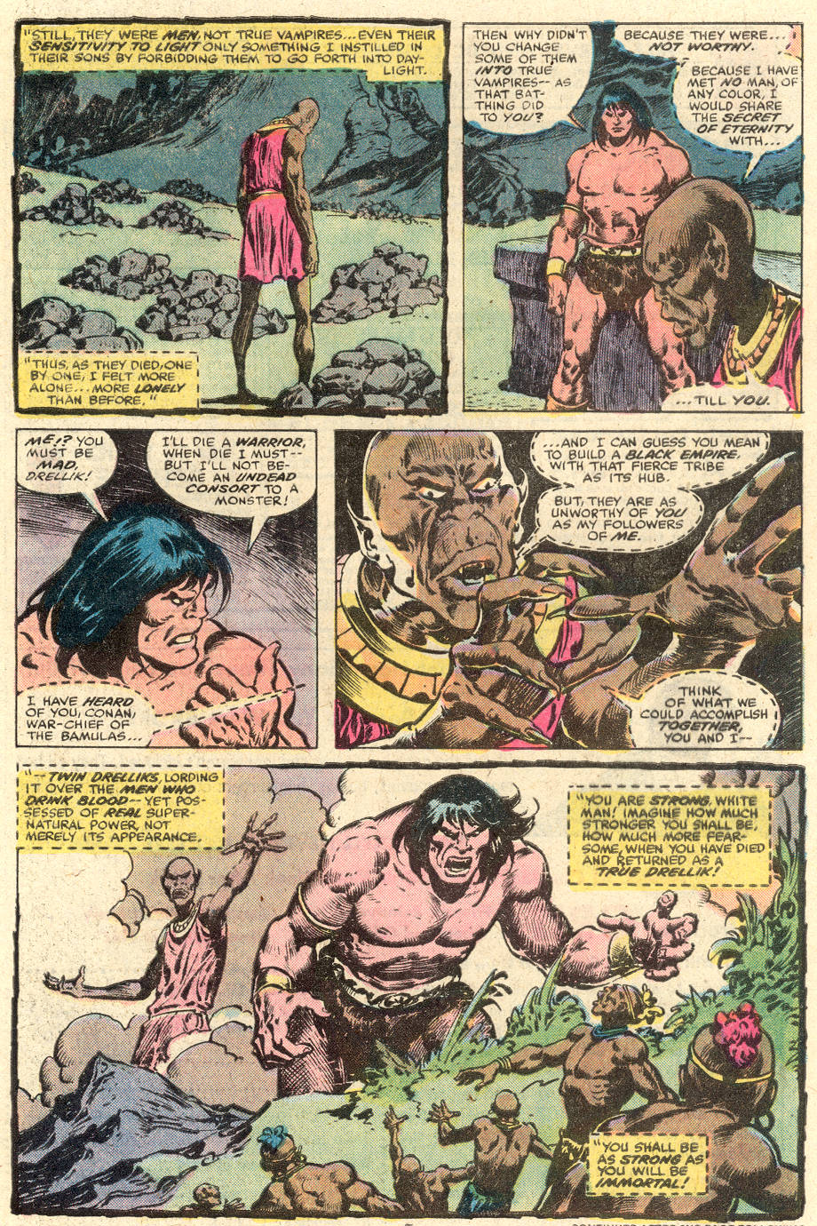 Read online Conan the Barbarian (1970) comic -  Issue #103 - 6