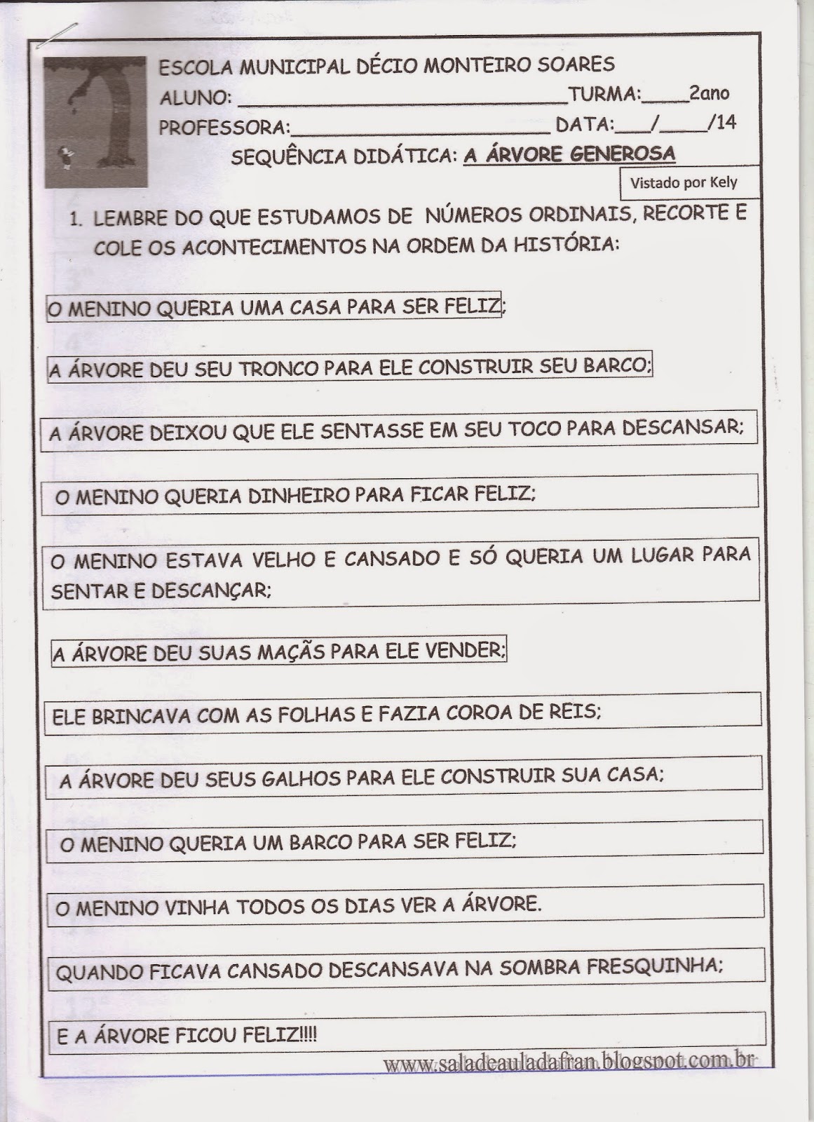 Texto A Arvore Que Dava Dinheiro