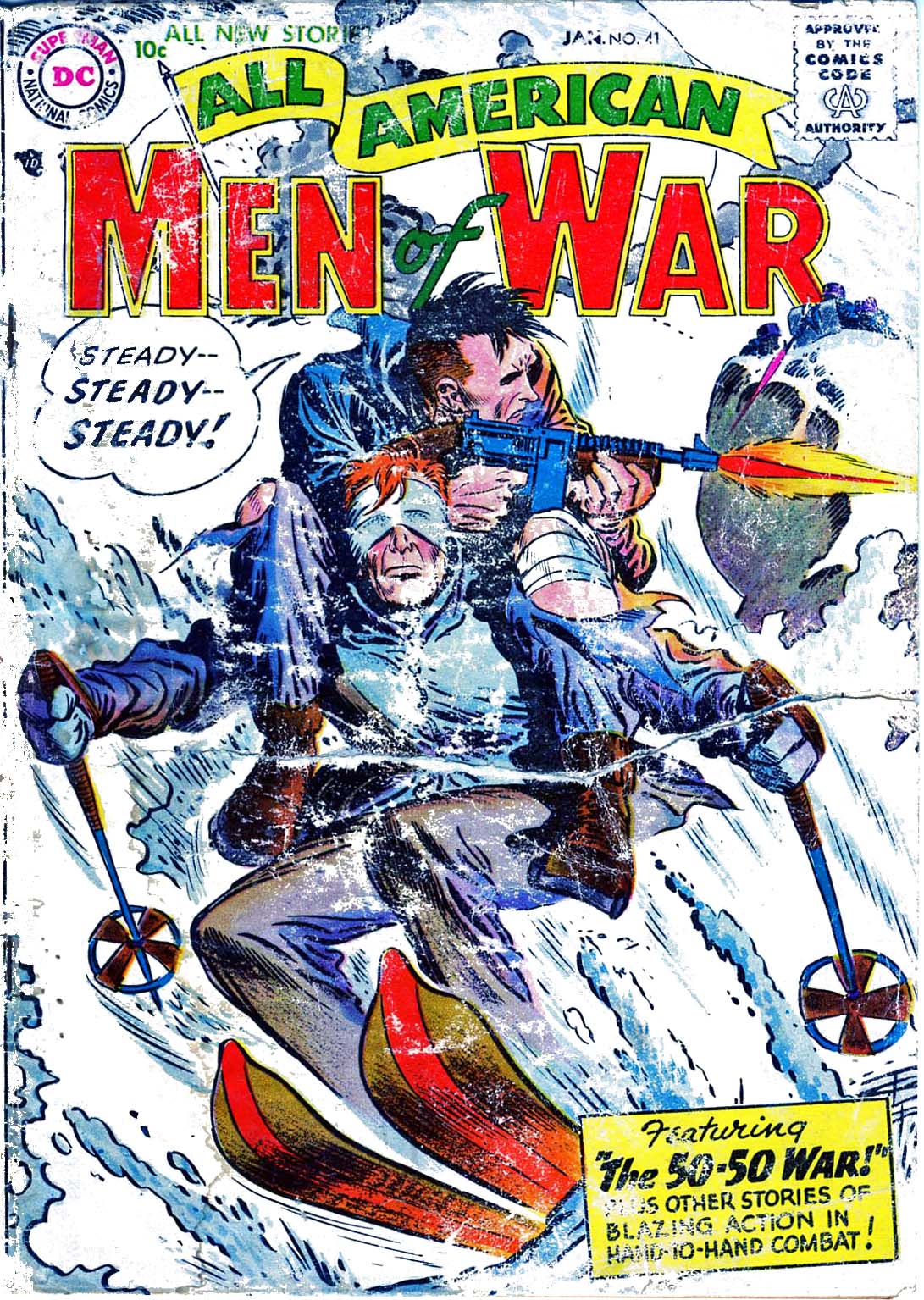 Read online All-American Men of War comic -  Issue #41 - 1