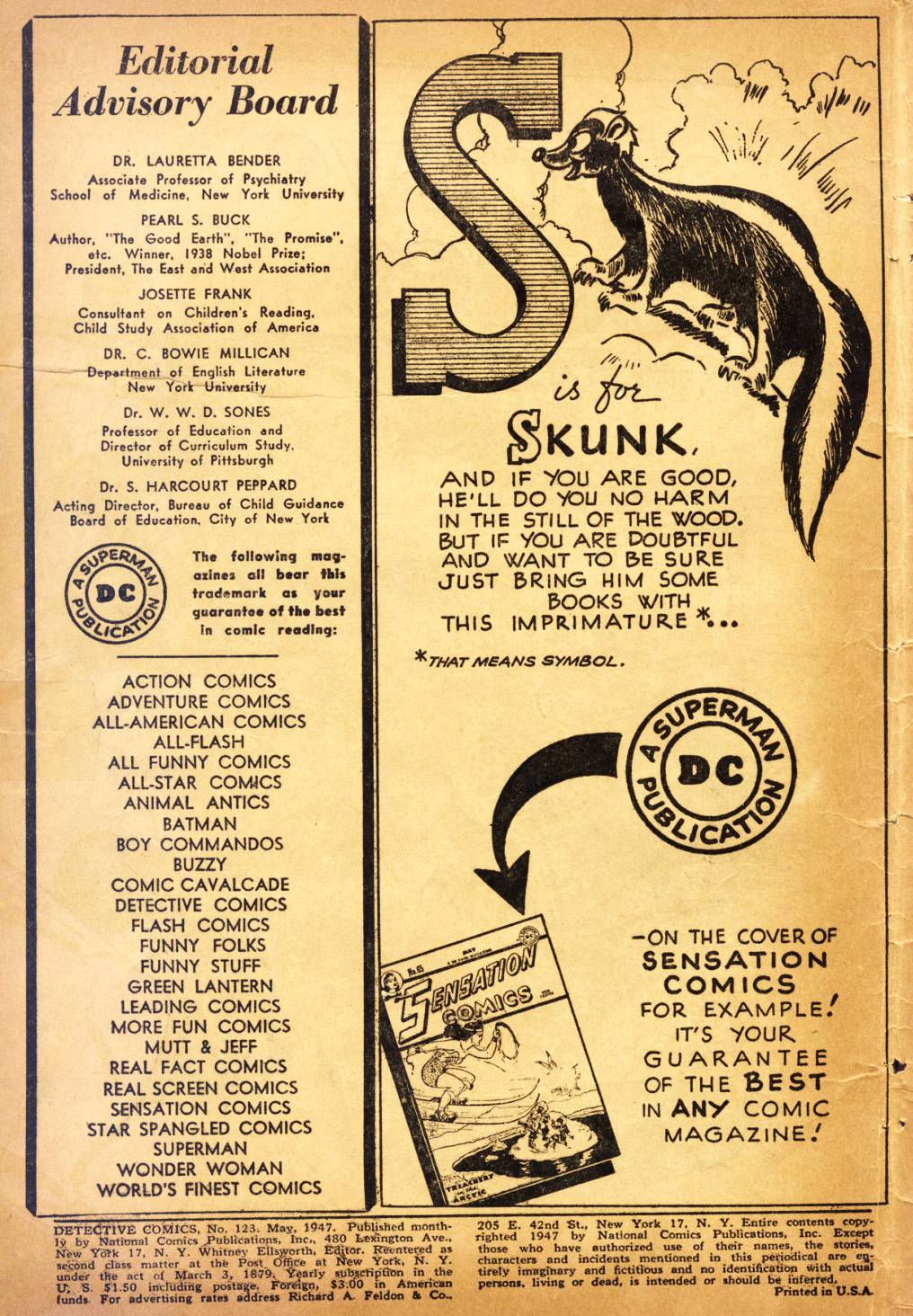 Read online Detective Comics (1937) comic -  Issue #123 - 2