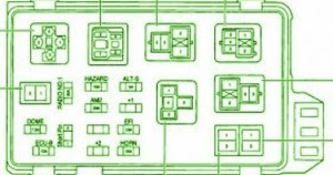 circuit diagram: Fuse Box Toyota Camry Diagram