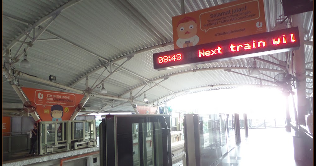 [Kuala Lumpur] KL Sentral to Bukit Bintang My First Train Ride Outside