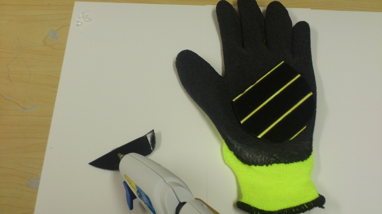 Gants De Skateboard Avec Curseurs – Longboard Descente – Noir – Taille 21cm