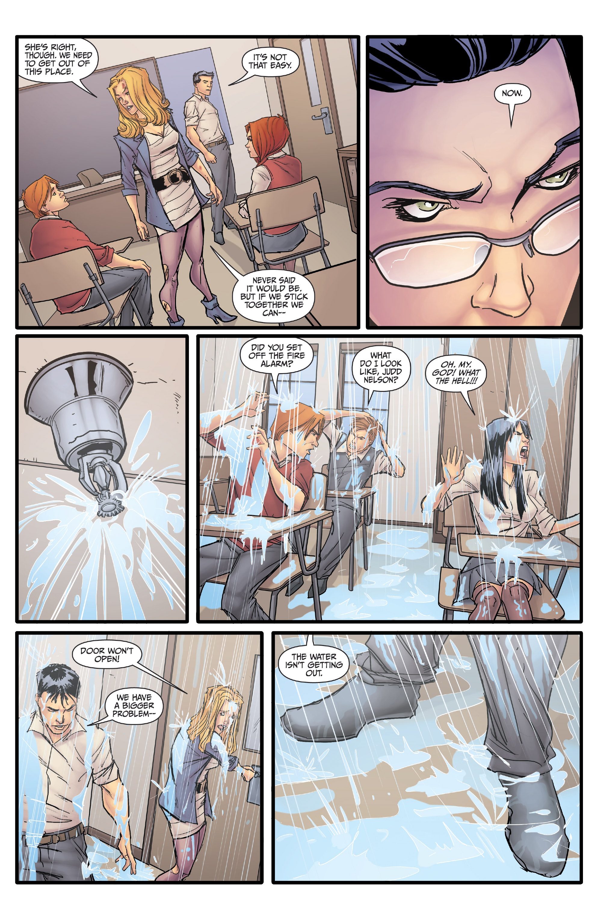Read online Morning Glories comic -  Issue #2 - 19