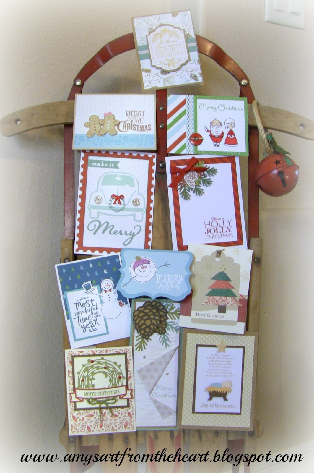 Amy's Art from the Heart: Christmas Card Buffet
