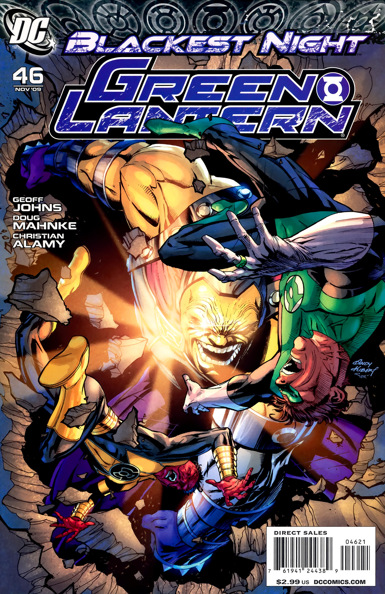 Read online Green Lantern (2005) comic -  Issue #46 - 1