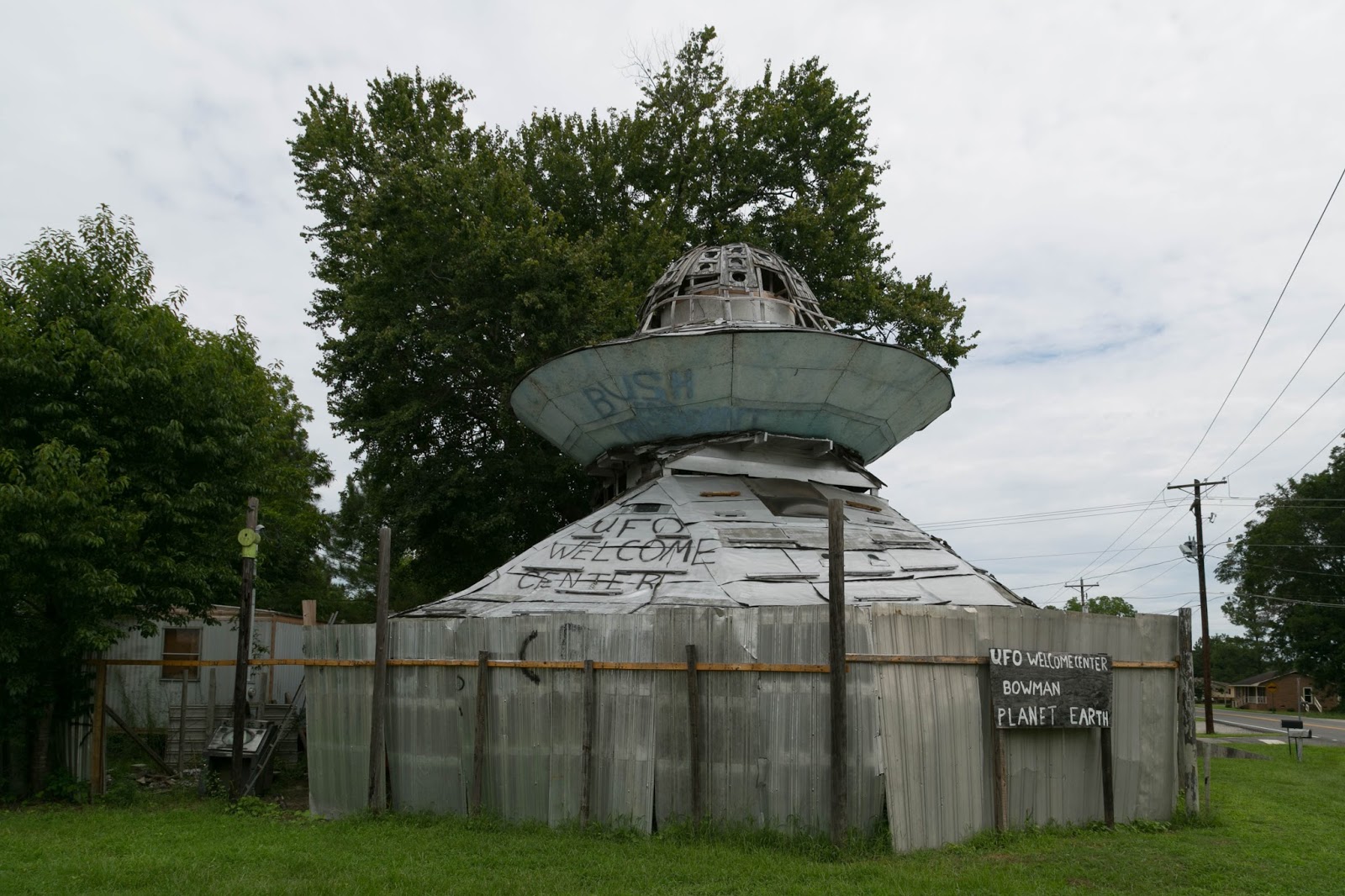 Charleston Daily Photo UFO Center Bowman, SC