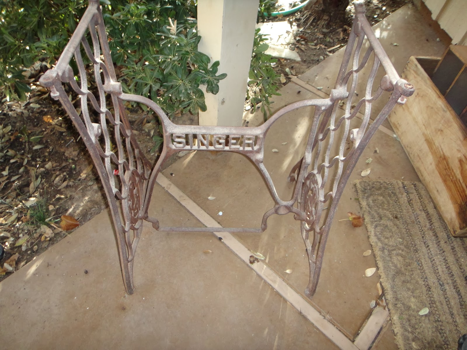 Ask Me Studio Recycle Singer Sewing Machine base