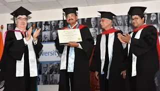University for Peace Confers Honorary Doctorate on Vice President Venkaiah Naidu