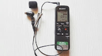 Sony ICD PDX 333 and Olympus ME 52 W Directional Microphone