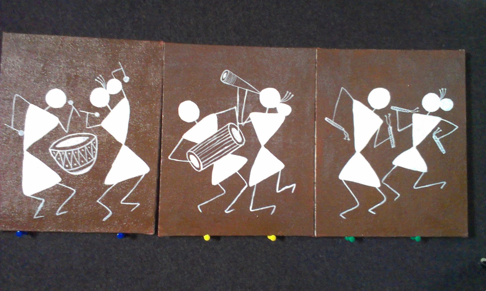 Shayona Crafts Warli paintings are ready to get framed