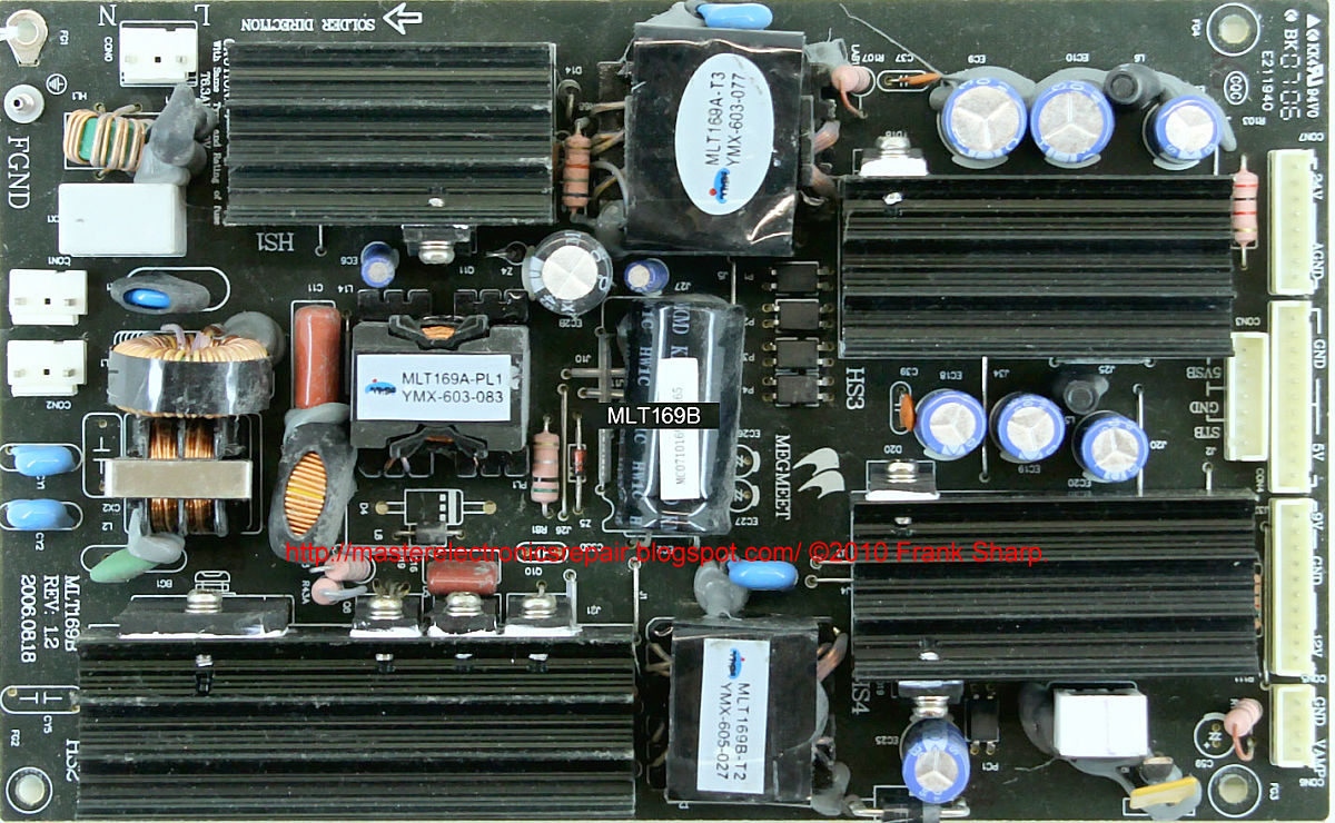 Master Electronics Repair !: REPAIRING / SERVICING TV SUPRA STV-LC2662