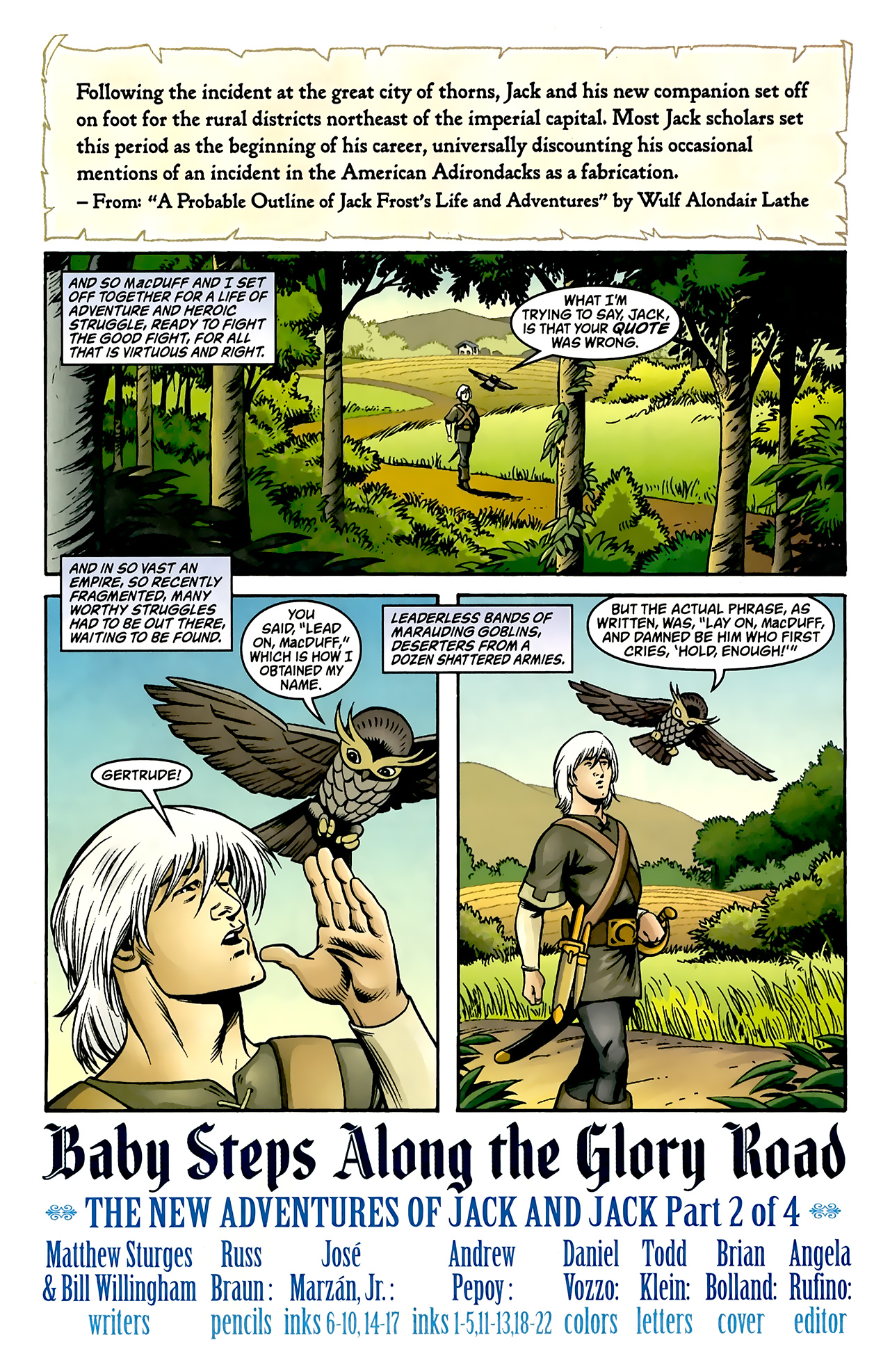 Read online Jack of Fables comic -  Issue #38 - 2