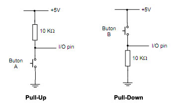 ARDUINO HABER: ARDUIONO'DA PULL_UP ve PULL_DOWN DİRENCİ KULLANIMI