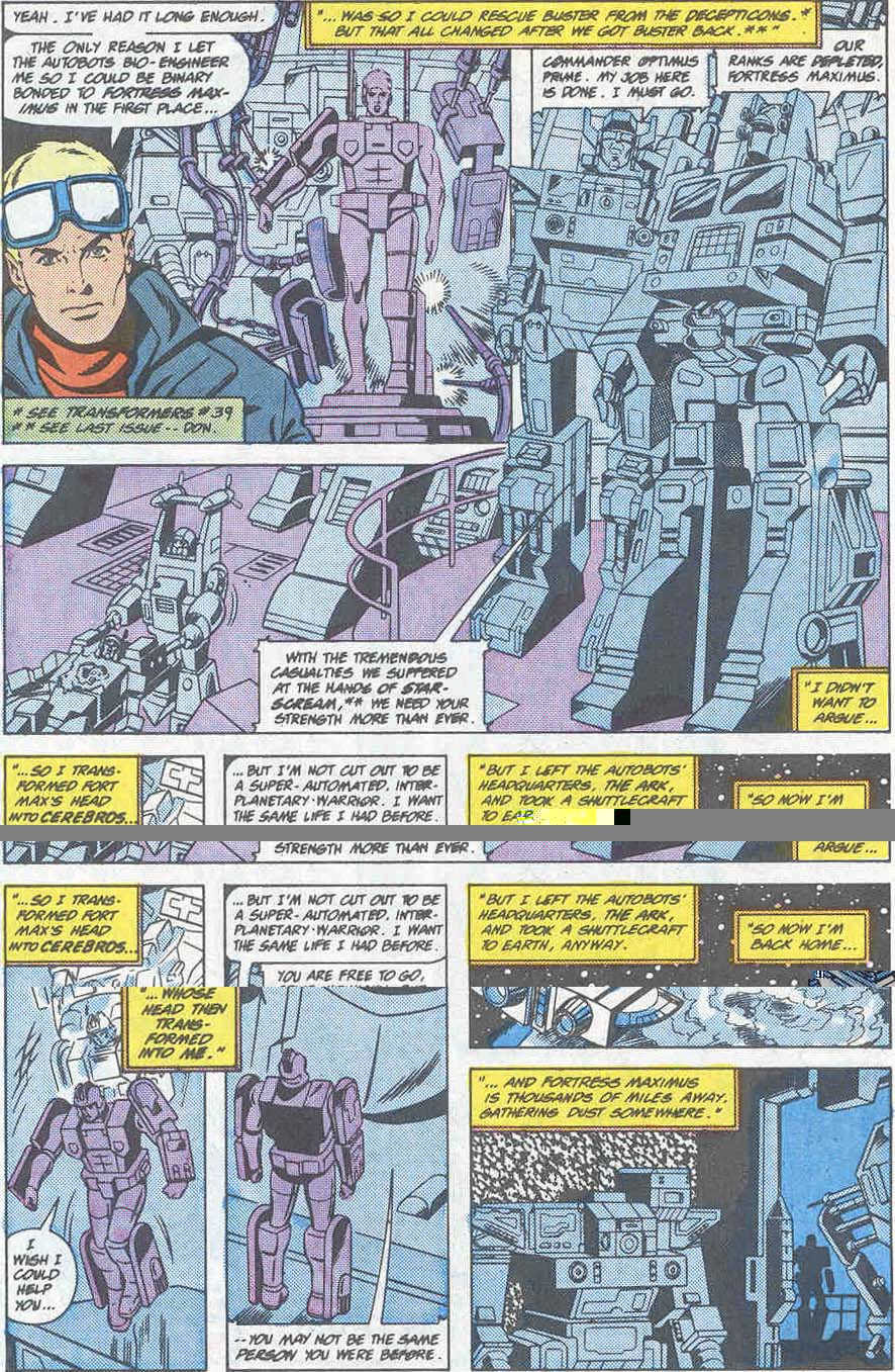 Read online The Transformers (1984) comic -  Issue #51 - 5