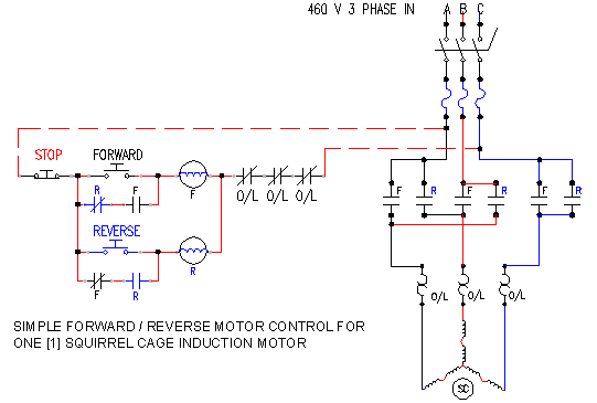 [DIAGRAM] Motor Control Circuit Diagram Forward Reverse FULL Version HD