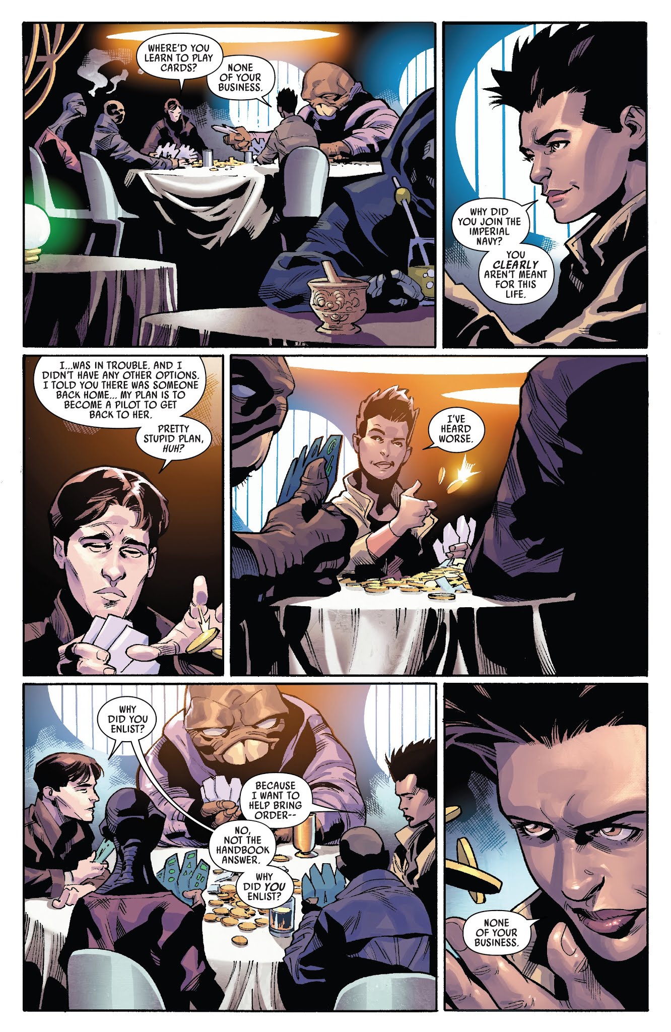 Read online Star Wars: Han Solo - Imperial Cadet comic -  Issue #3 - 13